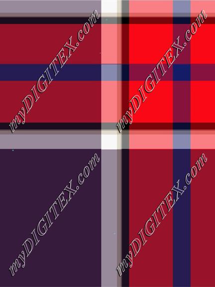 Plaid Golden ratio red purple