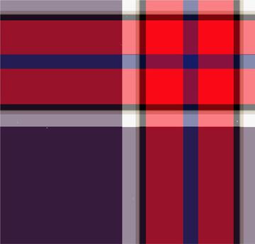 Plaid Golden ratio red purple