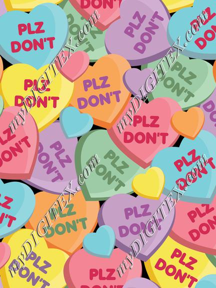 Plz Don't - Candy Hearts