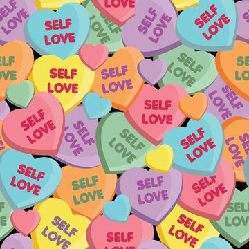 Self Love - Candy Hearts