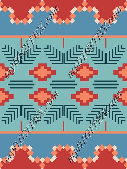 Tribal shapes and diamonds