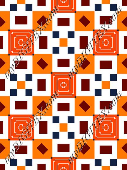 Shapes in shapes pattern