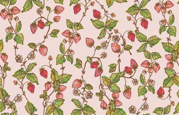 13244021_r13244021_rrrrrrrrrrrrrrrrclimbing-strawberry-vines-in-watercolor-light-peach-background
