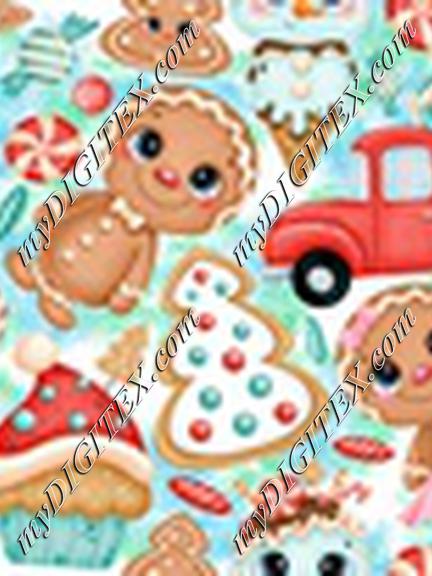 Christmas Happy Gingerbread