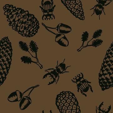 Pincones and Insects-12x12-300-Cones and Insects -011