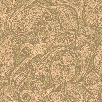 Honey-Baked Terra Cotta Damask