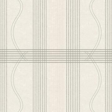 Antique Traditional  Stripes Plaid Pink Gray Teal Cream Stripe
