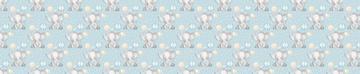 Baby Boy Elephant Blue Rain