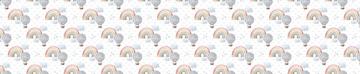 Baby Rainbow Balloon Ride White