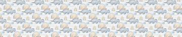 Baby Dino Blue White Stripe