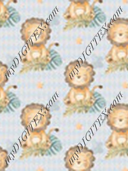 Baby Lion Blue