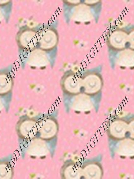 Baby Owl Pink