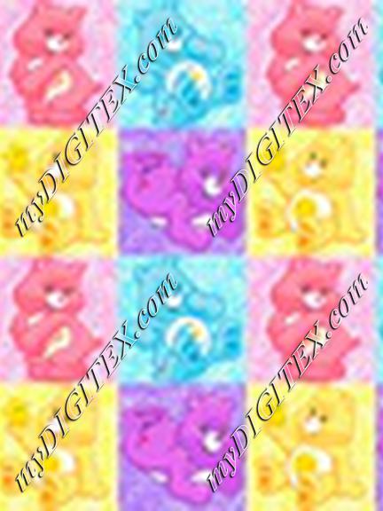 Carebears Colour Squares Large