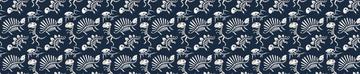 Dinosaur Bones Dark Blue Small