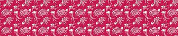 Dinosaur Bones Red Small