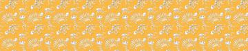 Dinosaur Bones Yellow Small