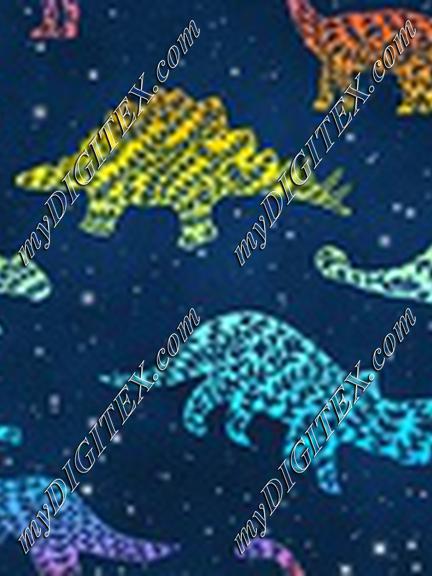 Dinosaur Rainbow Navy