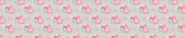 Pink Baby Dino Grey