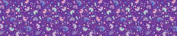 Unicorn Doodles Purple