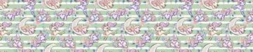 Unicorn Dreams Green Stripe Moon
