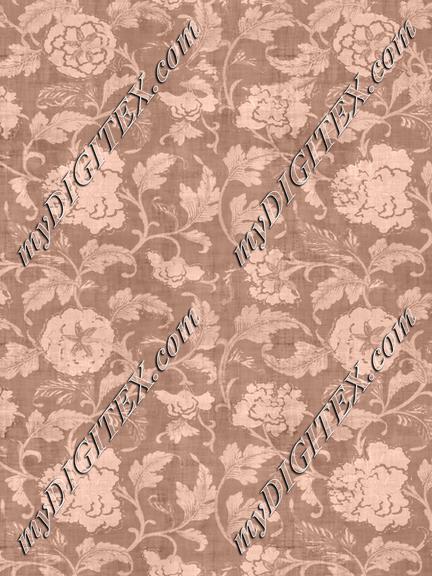 Vine Floral Gray Antique Texture Overlay