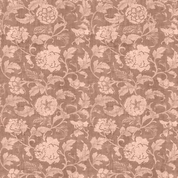 Vine Floral Gray Antique Texture Overlay