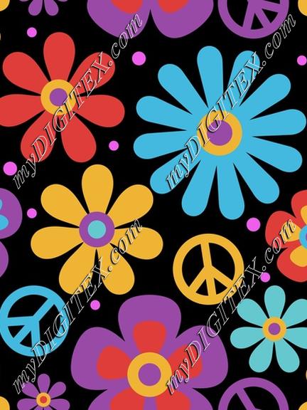 Hippie Love Funky Flowers