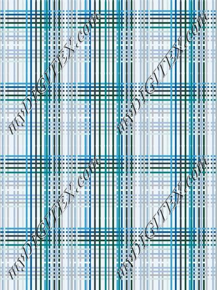Blue plaid