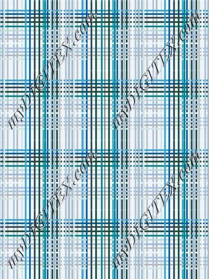 Blue plaid