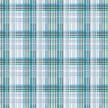 Blue plaid