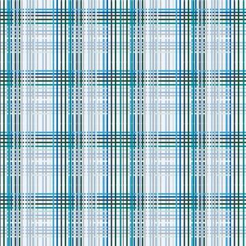 Blue plaid