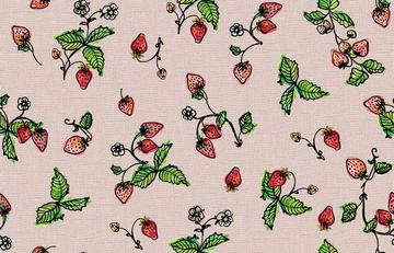 strawberry bunches in Watercolor Light Pink