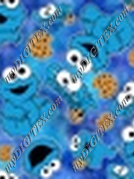 Cookie Monster Blue