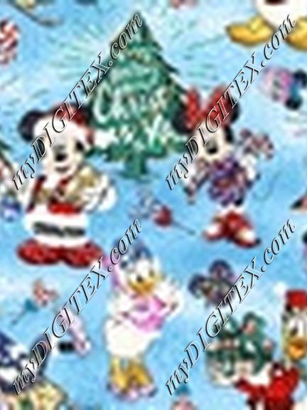 Mickeys Christmas Blue