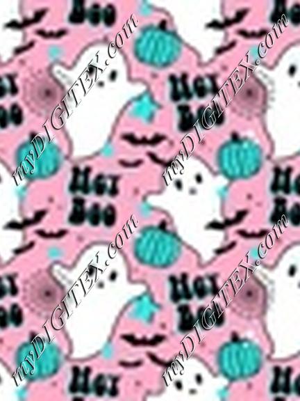 Hey Boo Pink Halloween