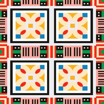 Stripes and squares