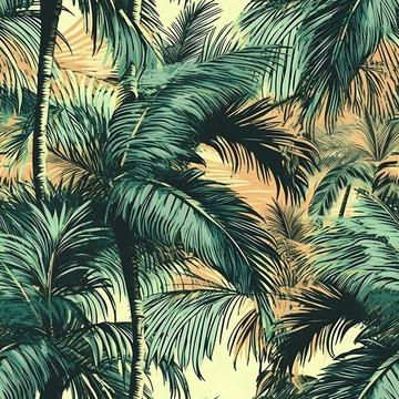 Palm summer seamless