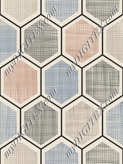 Linen Hexagons