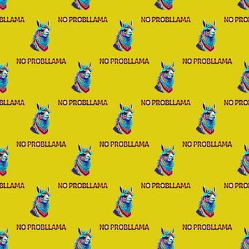No probllama llama pattern
