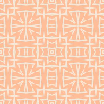 Peach Fuzz Batik