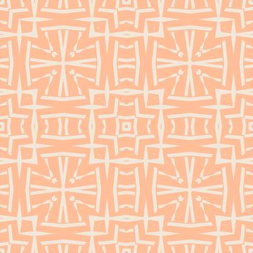 Peach Fuzz Batik