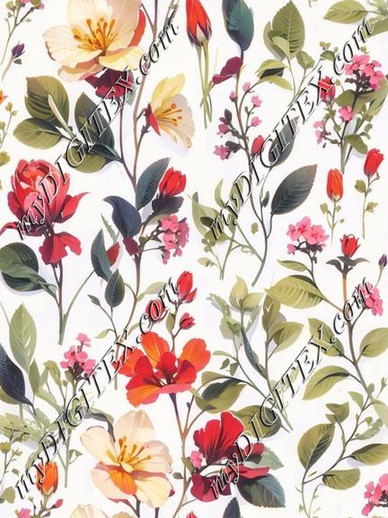 Watercolor  florals 13