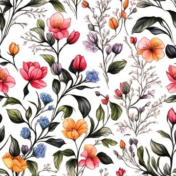 Watercolor florals 1