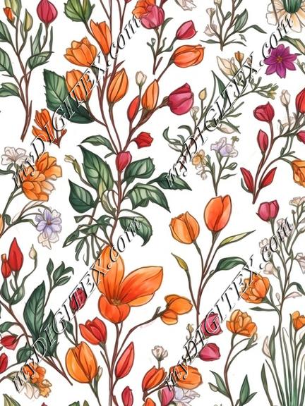 Watercolor florals 19