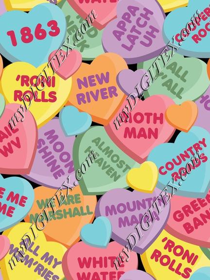 WV Conversation Hearts