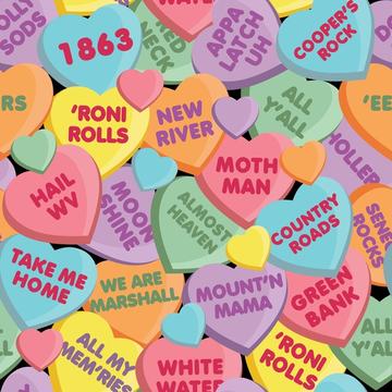 WV Conversation Hearts