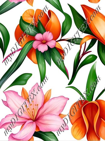 Tropical Beech Florals