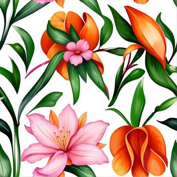 Tropical Beech Florals