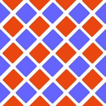 Red and blue blocks