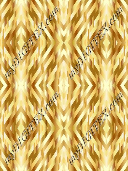 Gradient gold diamond shape